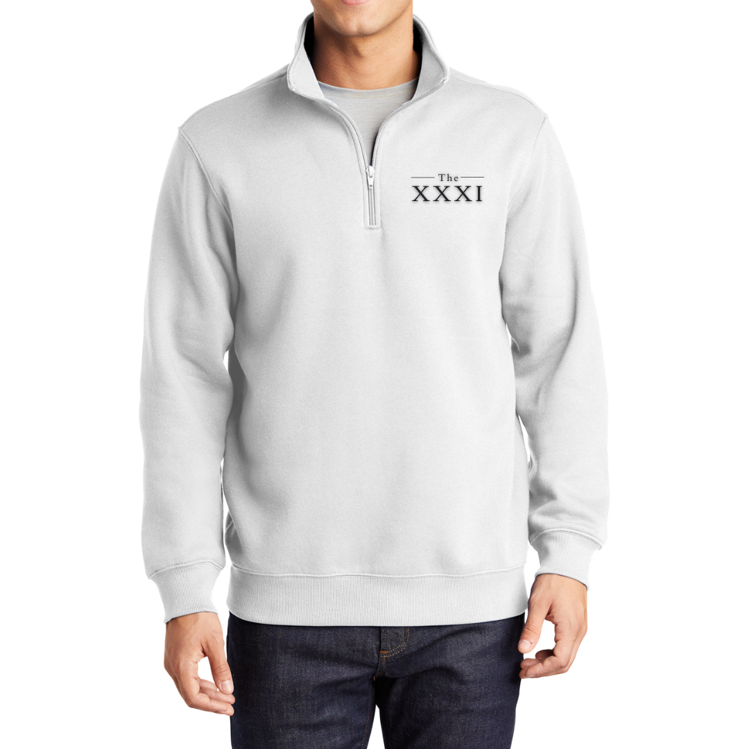 The XXXI 1/4 zip - 3 color options