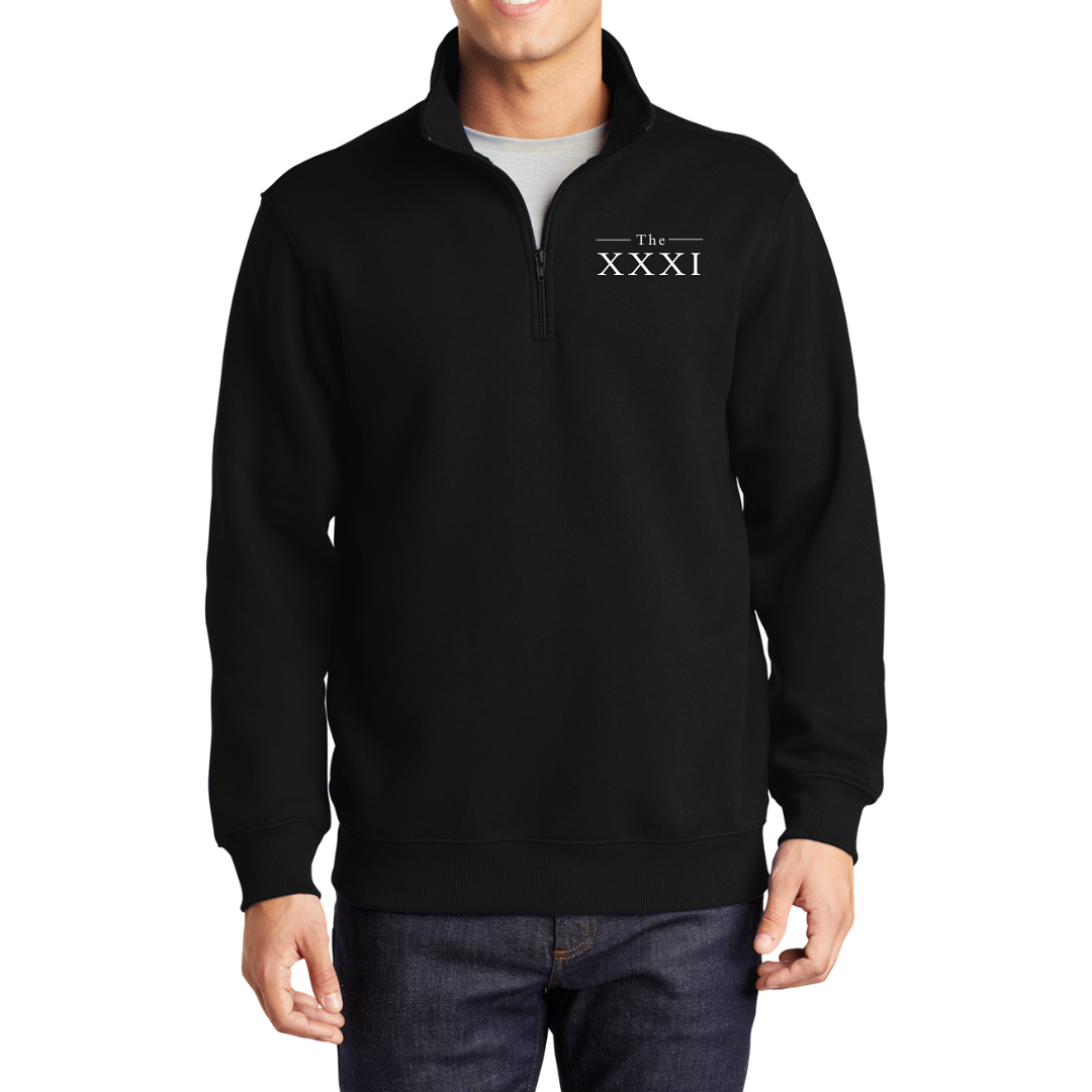 The XXXI 1/4 zip - 3 color options