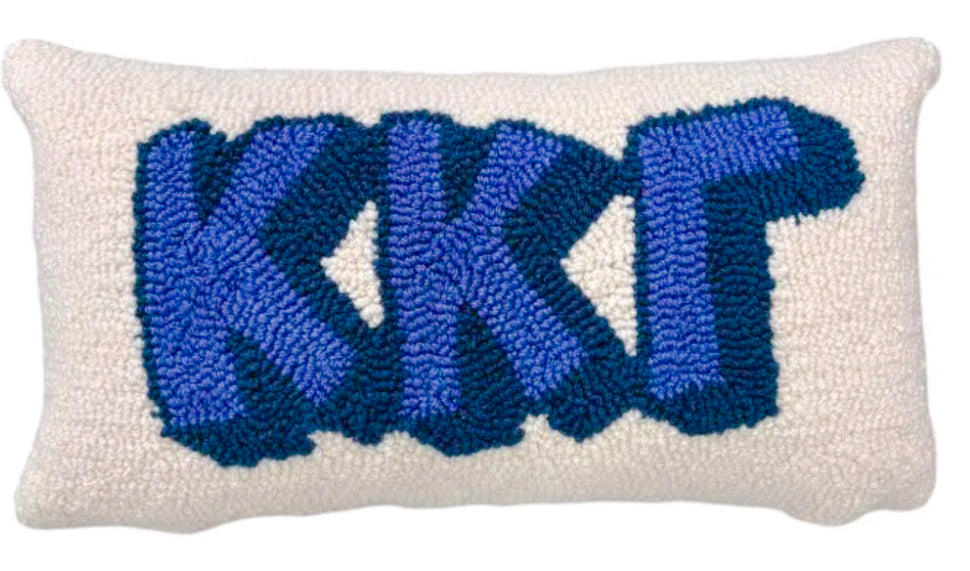Kappa Kappa Gamma Hook Pillow