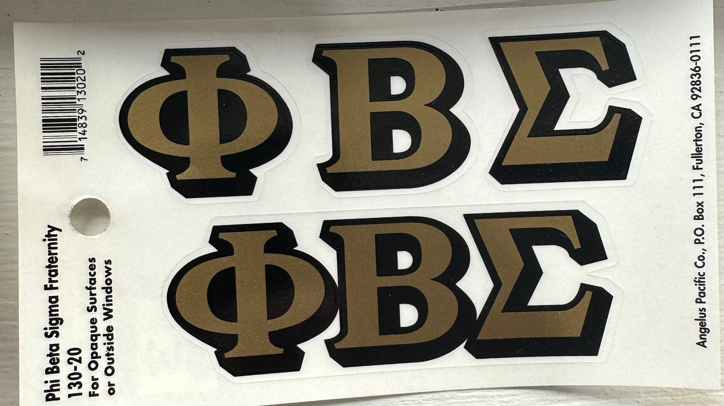 Phi Beta Sigma Sticker
