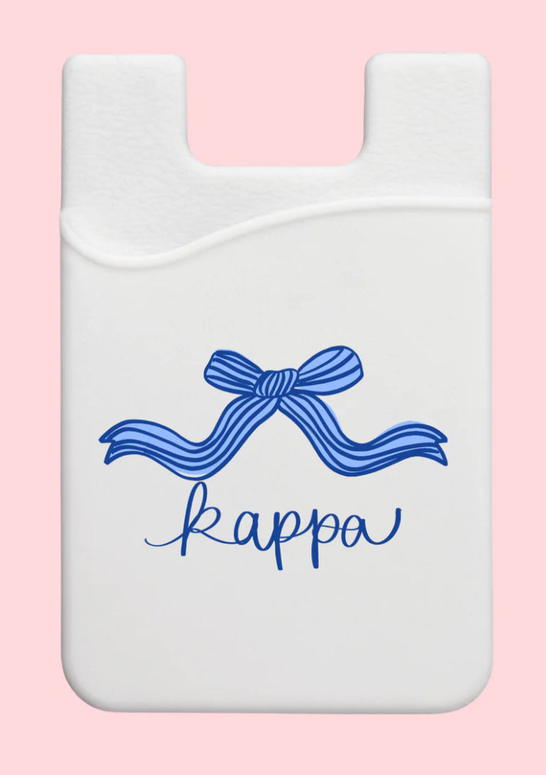 Kappa Kappa Gamma Bow Phone Wallet
