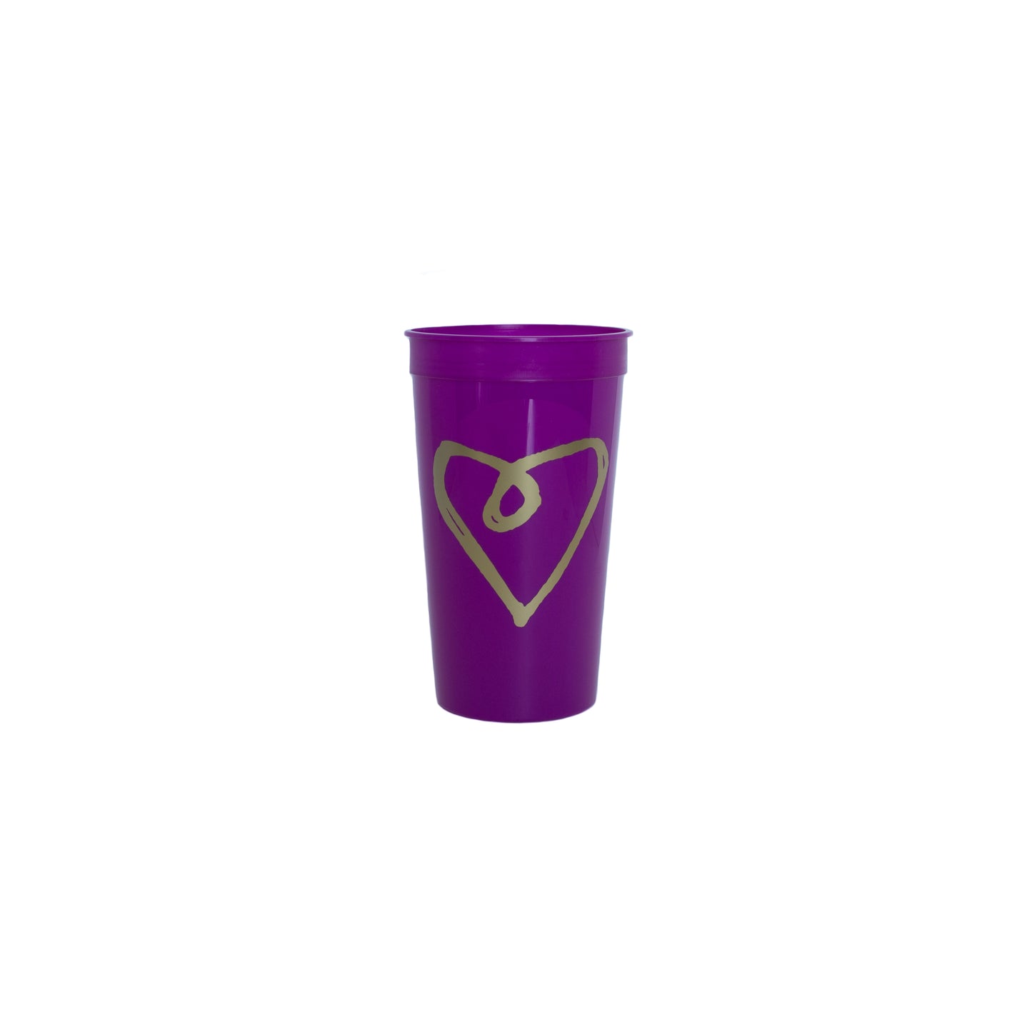 Sigma Kappa Gold Foil Stadium Cup