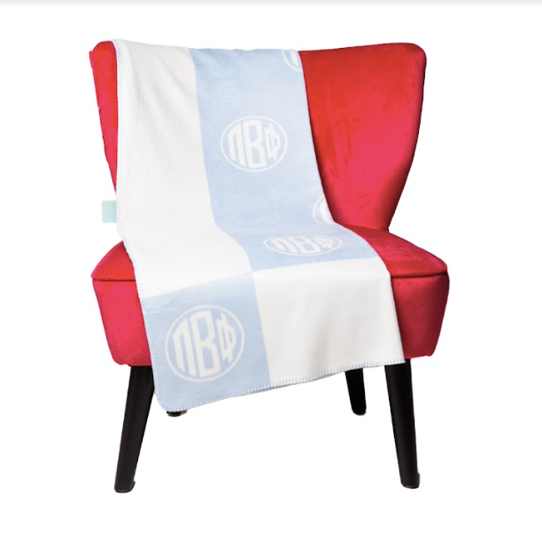 Pi Beta Phi Greek Letter Blanket