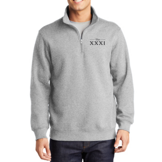 The XXXI 1/4 zip - 3 color options