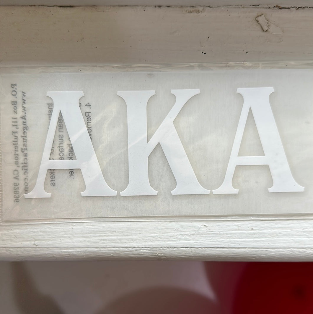 Alpha Kappa Alpha NPHC Sticker