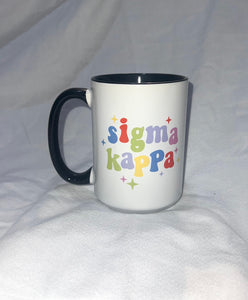 Sigma Kappa Optimist Mug