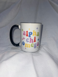 Alpha Chi Omega Optimist Mug