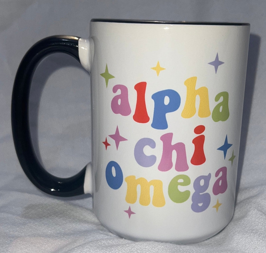 Alpha Chi Omega Optimist Mug