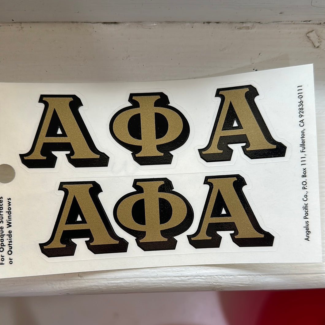 Alpha Phi Alpha Sticker