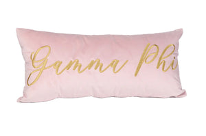 Gamma Phi Beta Lumbar Pillow