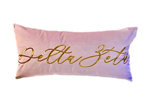 Delta Zeta Lumbar Pillow