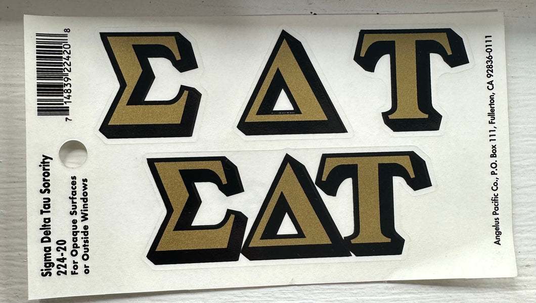Sigma Delta Tau NPHC Sticker