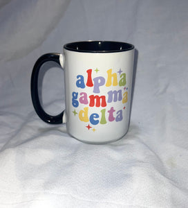 Alpha Gamma Delta Optimist Mug
