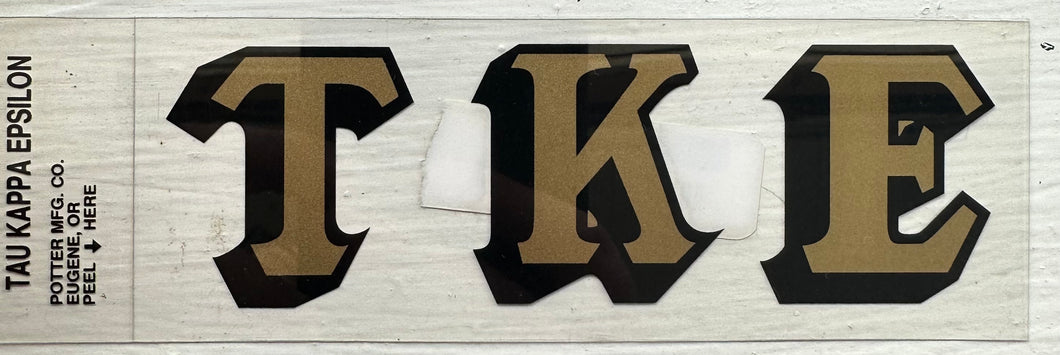 Tau Kappa Epsilon Sticker