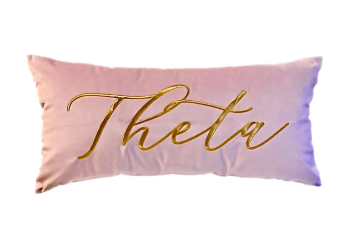 Kappa Alpha Theta Lumbar Pillow