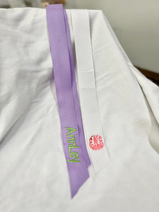 Personalized Rush Bag Ribbons