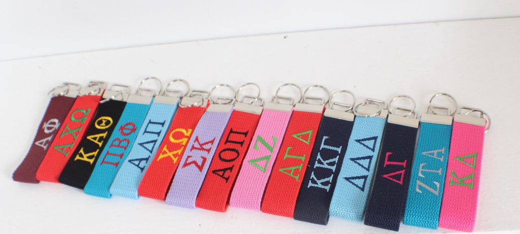 Kappa Alpha Theta Wristlet Keychain