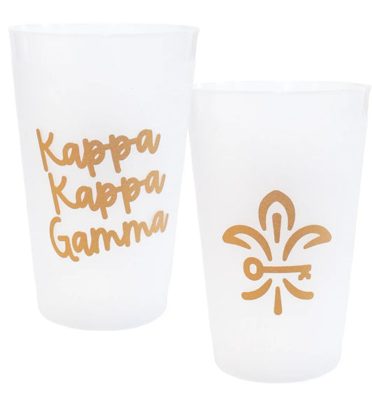 Kappa Kappa Gamma Golden Frost Flex Cup