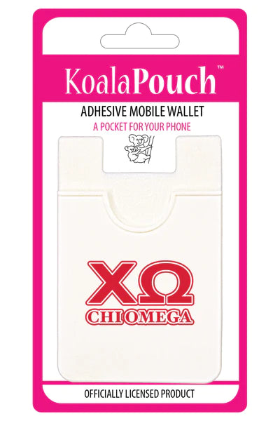 Chi Omega Letter Phone Wallet