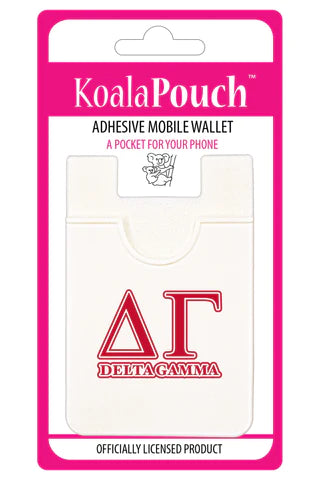 Delta Gamma Letter Phone Wallet