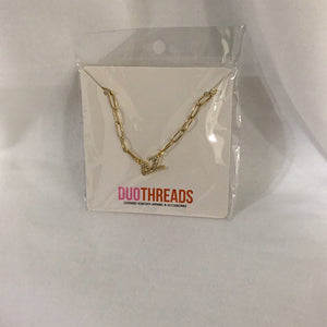 Delta Zeta Rhinestone Necklace