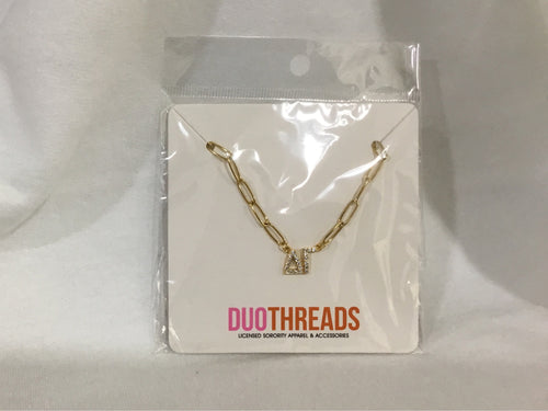 Delta Gamma Rhinestone Necklace