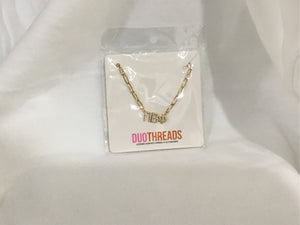 Pi Beta Phi Rhinestone Necklace