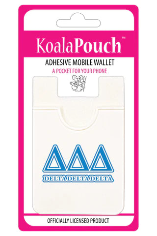 Delta Delta Delta Letter Phone Wallet