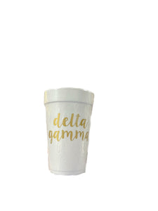 Delta Gamma Foam Cup Sleeve