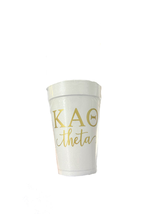 Kappa Alpha Theta Foam Cup Sleeve