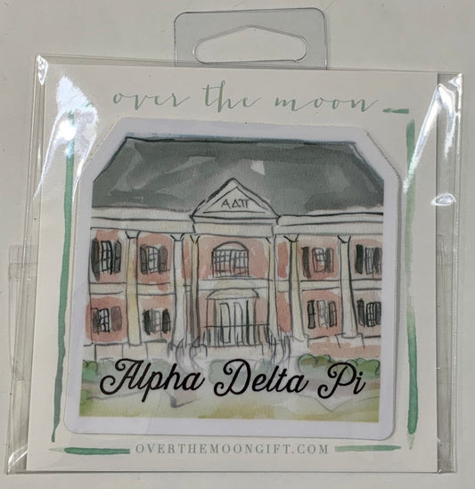 Alpha Delta Pi Alabama Sorority House Decal