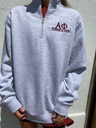 Alpha Phi 1/4 Zip