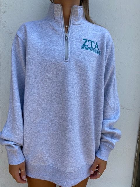 Zeta Tau Alpha 1/4 Zip
