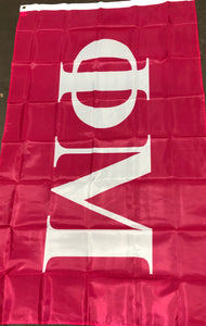 Phi Mu 3' X 5' Letter Flag