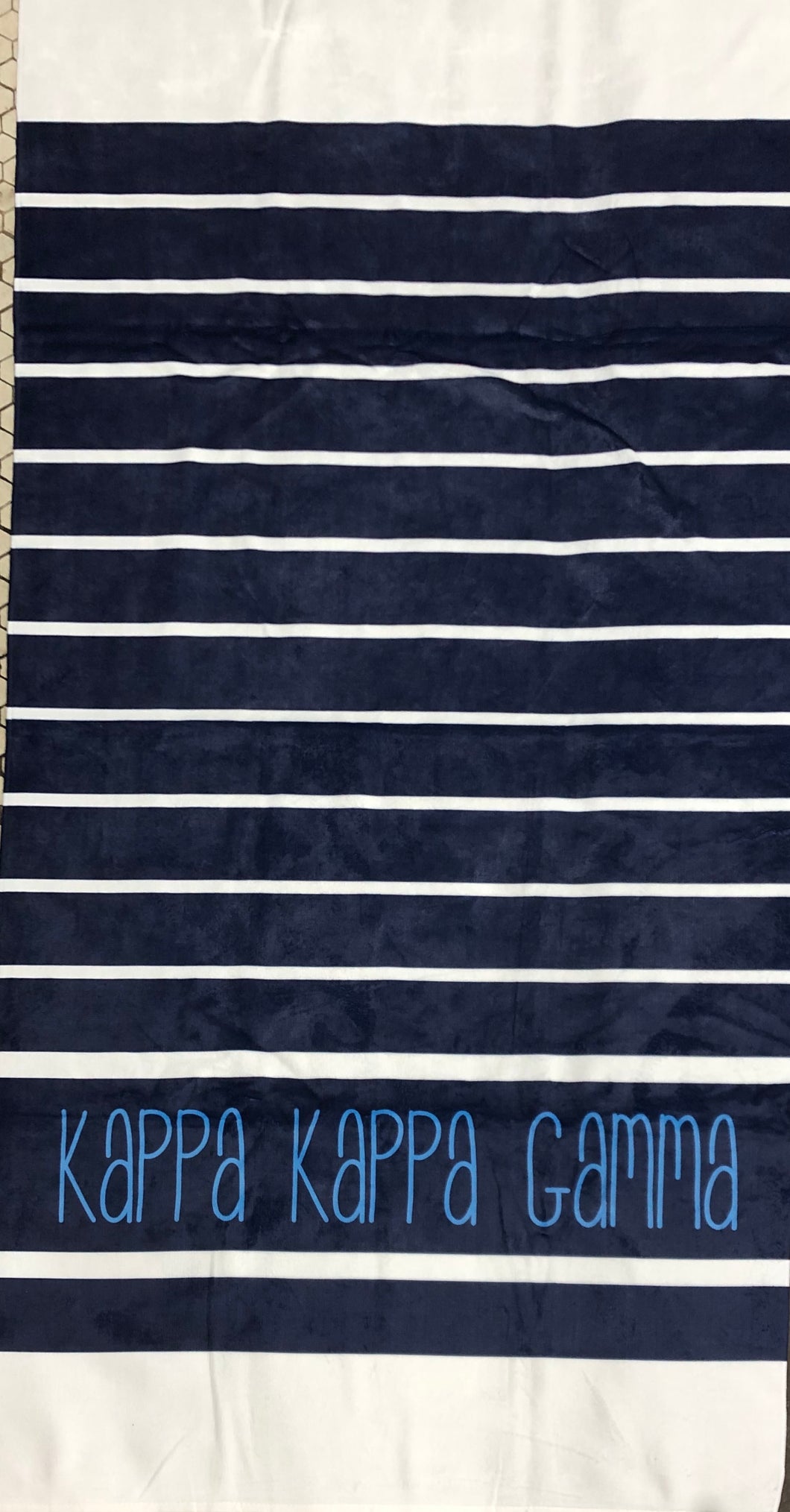 Kappa Kappa Gamma Beach Towel