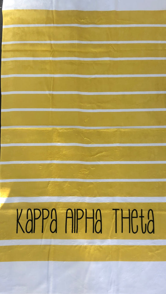 Kappa Alpha Theta Beach Towel