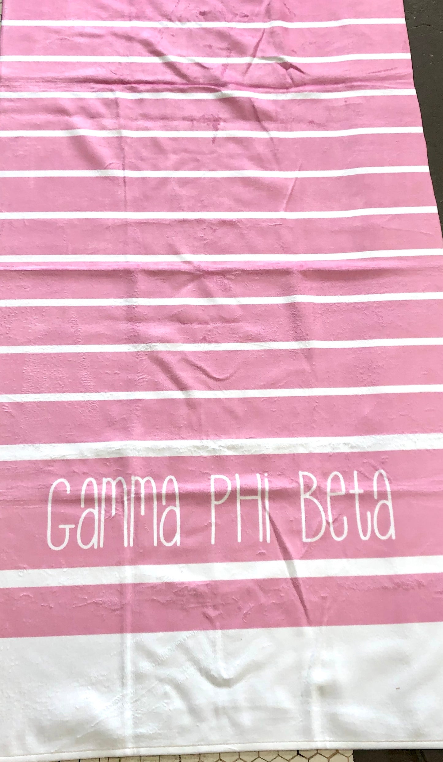 Gamma Phi Beta Beach Towel