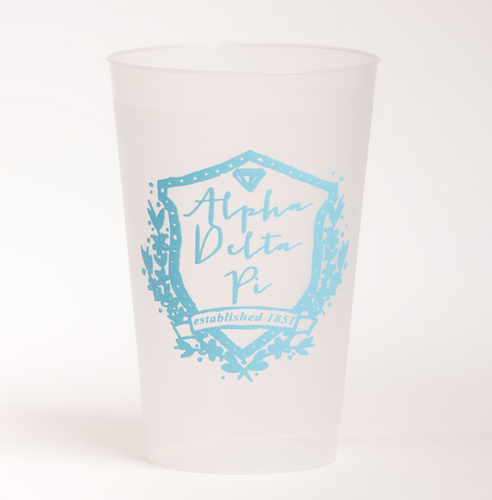 Alpha Delta Pi Motif Frost Flex Cup