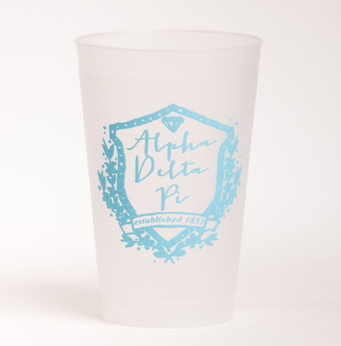 Alpha Delta Pi Motif Frost Flex Cup