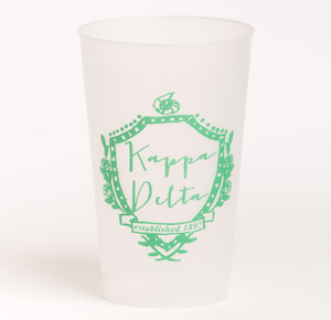 Kappa Delta Motif Frost Flex Cup