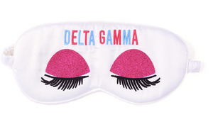 Delta Gamma Satin Sleep Mask