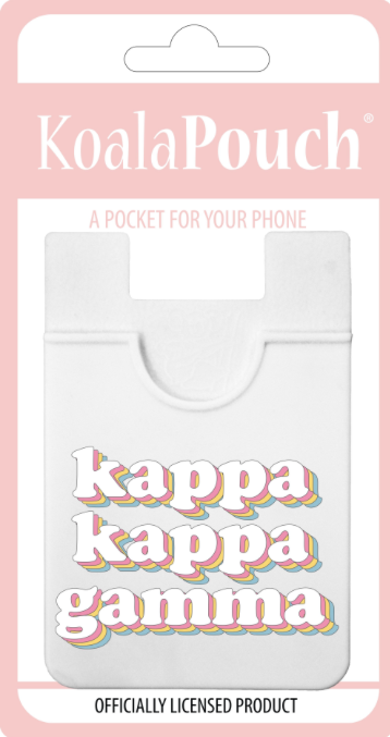 Kappa Kappa Gamma Retro Phone Wallet