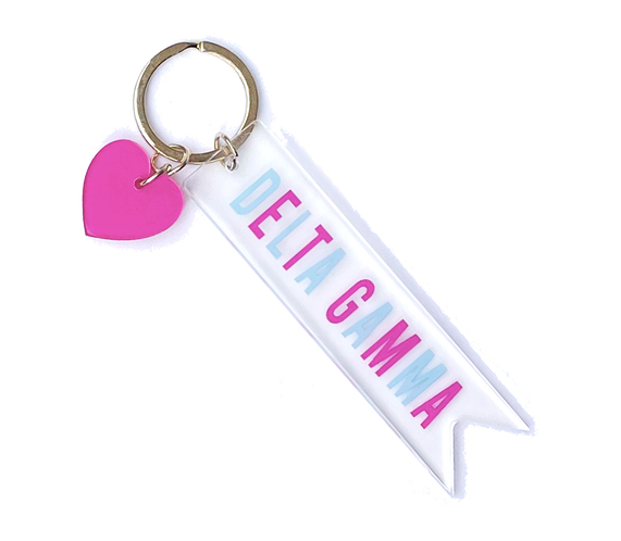 Delta Gamma Acrylic Keychain