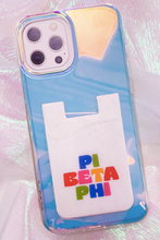 Alpha Chi Omega Shimmer Phone Wallet