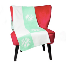 Alpha Chi Omega Greek Letter Blanket