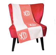 Chi Omega Greek Letter Blanket