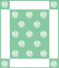 Alpha Chi Omega Greek Letter Blanket