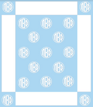 Pi Beta Phi Greek Letter Blanket