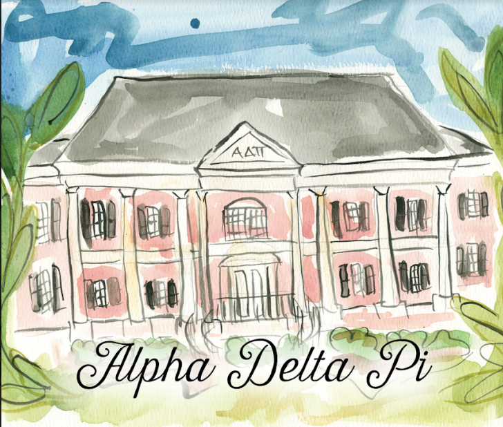Alpha Delta Pi House Blanket