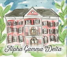 Alpha Gamma Delta House Blanket